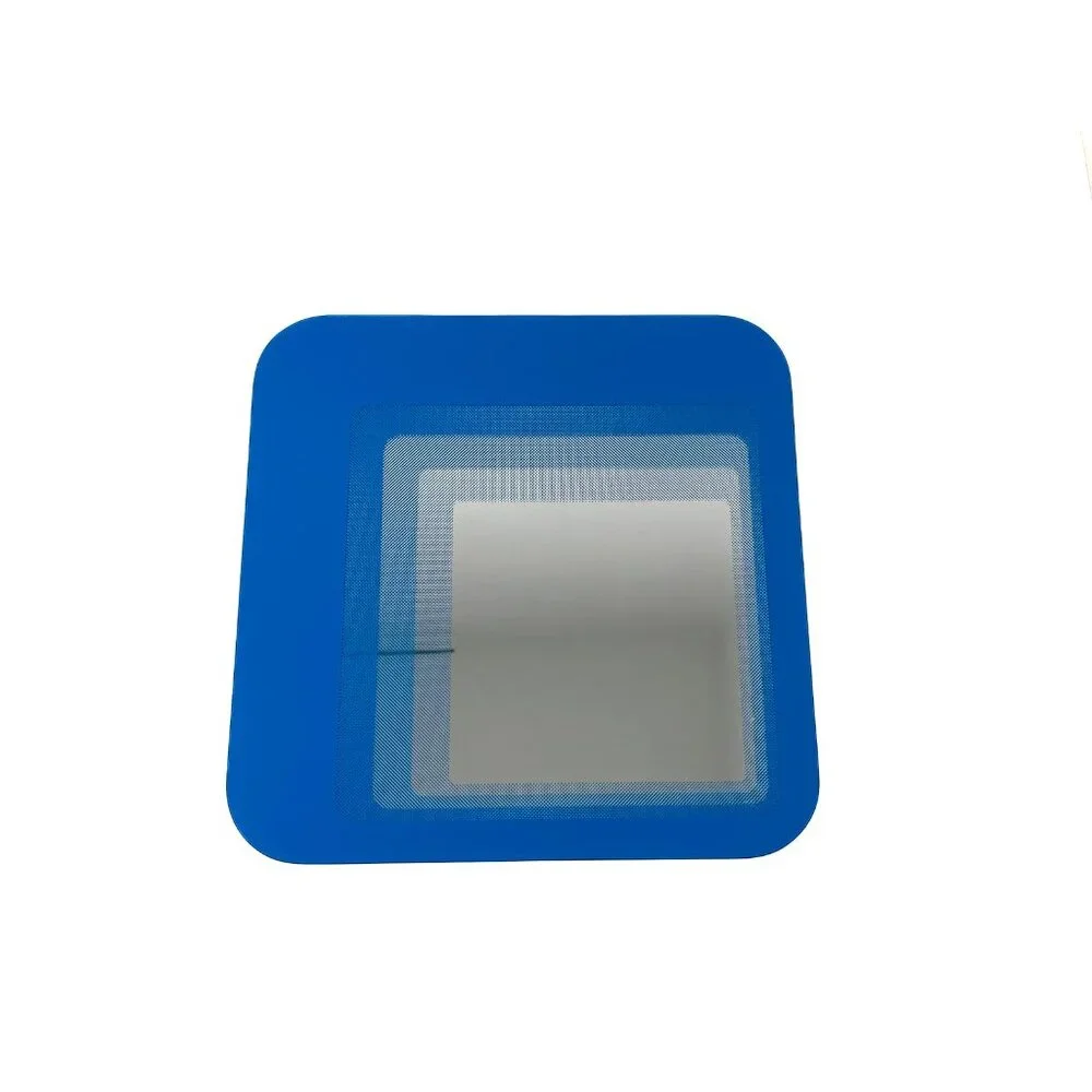 IKEA 90s Vintage Retro Square Blue Wall Mirror 30X30 cm Still in Package Plastic